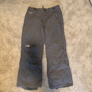 North Face, grey ski pants